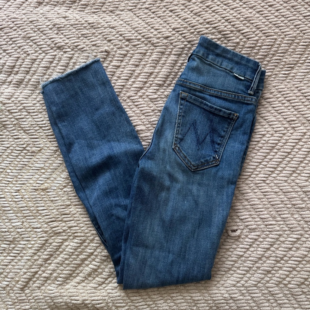 Mother High Waisted Skinny Jean